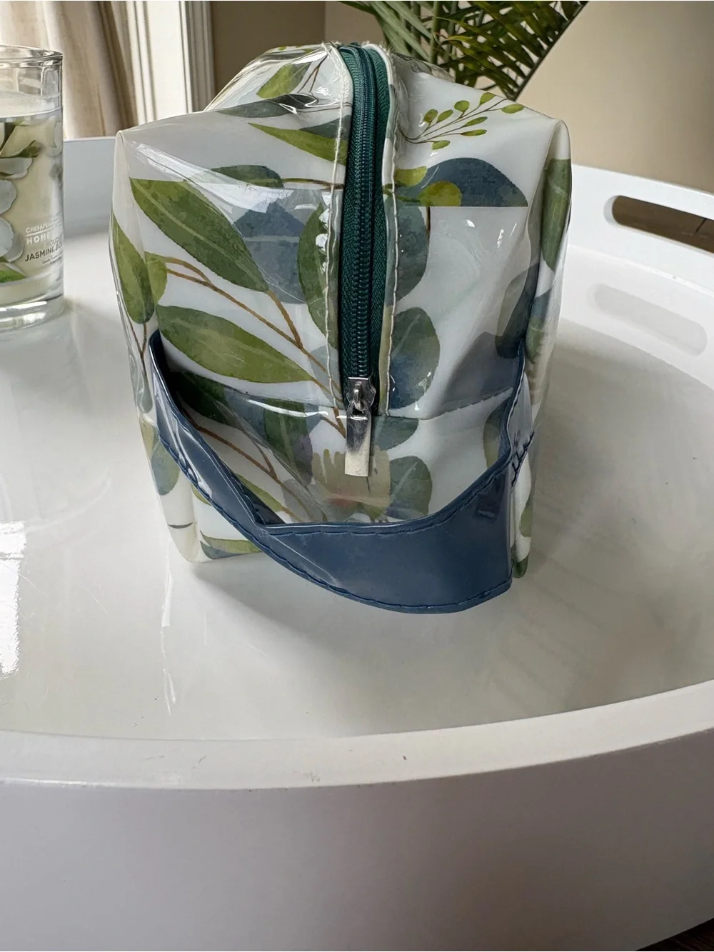 New Waterproof Eucalyptus Cosmetic Bag Travel Toiletry Makeup Pouch